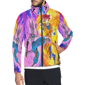 BEERUS VS GOKU All Over Print Windbreaker for Unisex