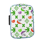 LEAN BACC Bags Combination Lock Active Charcoal Cigar Bag Zipper Closure