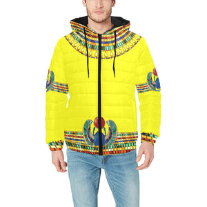 MEDJAY Men's Padded Hooded Jacket