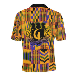 KENTE ATEF Men's All Over Print Polo Shirt