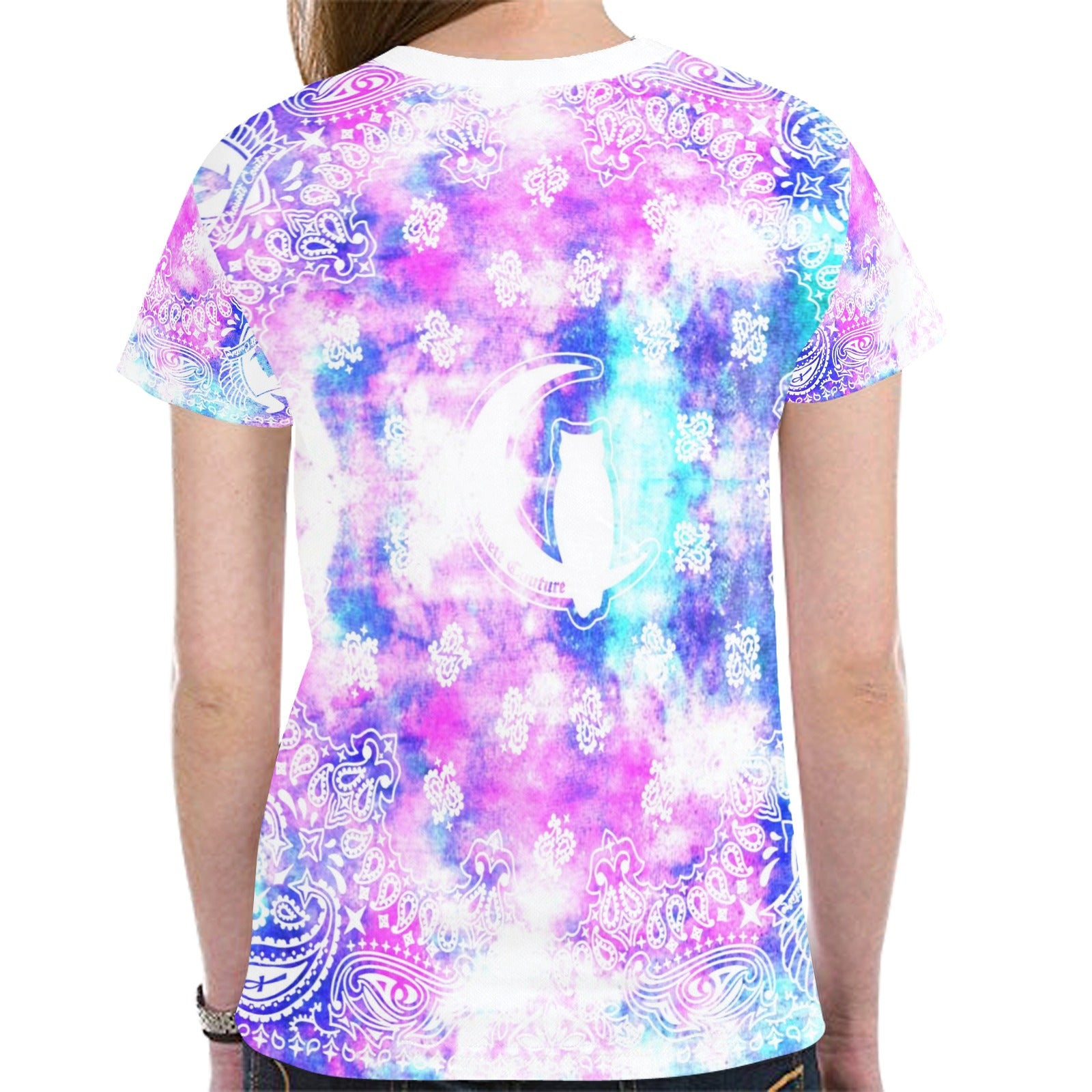 BANDANA COLORFULL New All Over Print T-shirt for Women