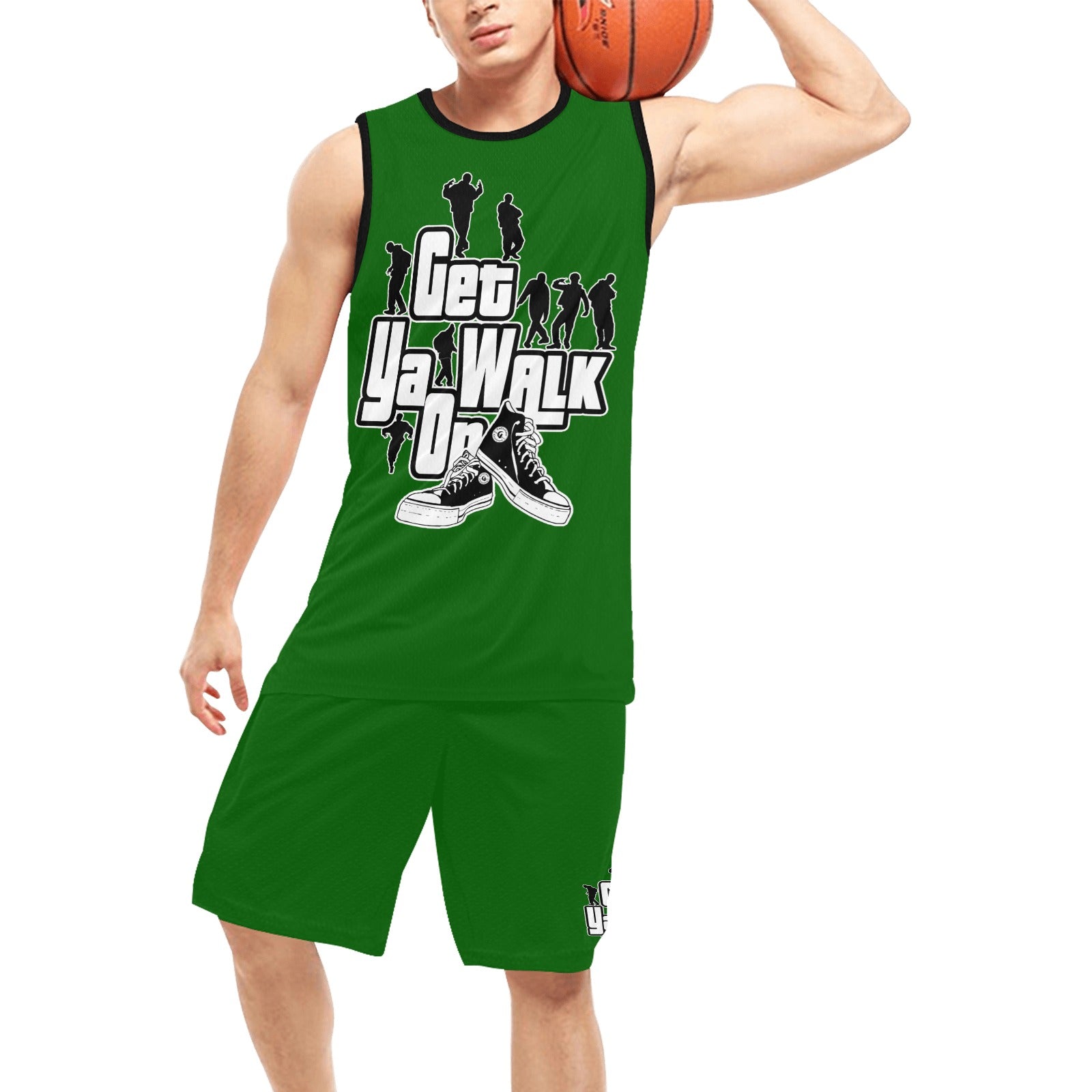 GET YA WALK ON Basketball Uniform with Pocket