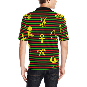 RBG KEMET Men's All Over Print Polo Shirt