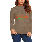 AFRICAN UNITED Crewneck Sweatshirt for Women