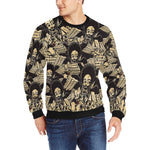 SATTA MASSAGANA Men's Rib Cuff Crew Neck Sweatshirt