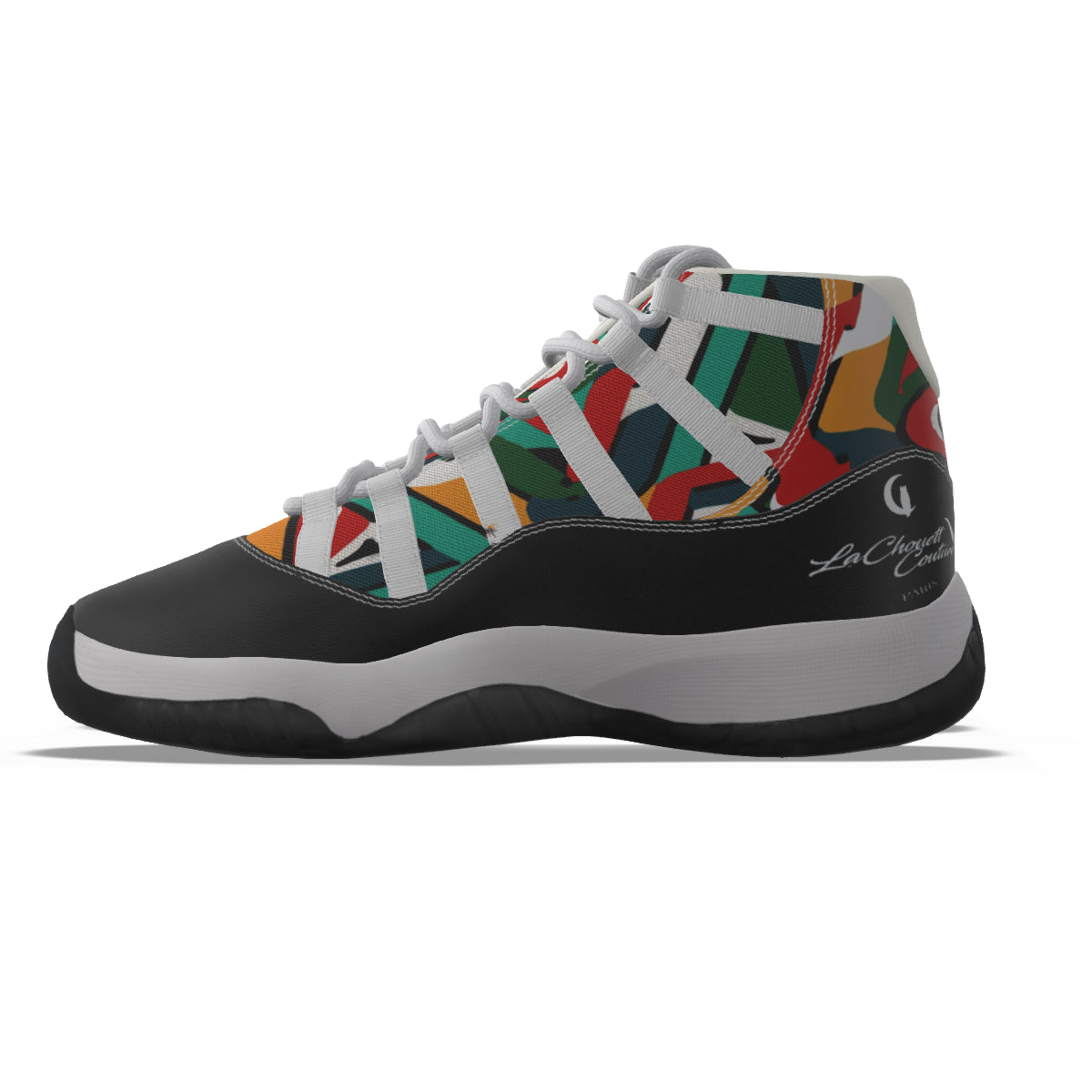 TEMBE ART Men's High Top Basketball Shoes