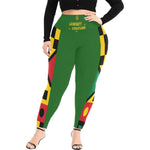 KENTE BUTAN High Waist Leggings