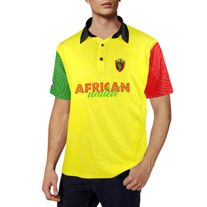 AFRICAN UNITED Print Polo Shirt