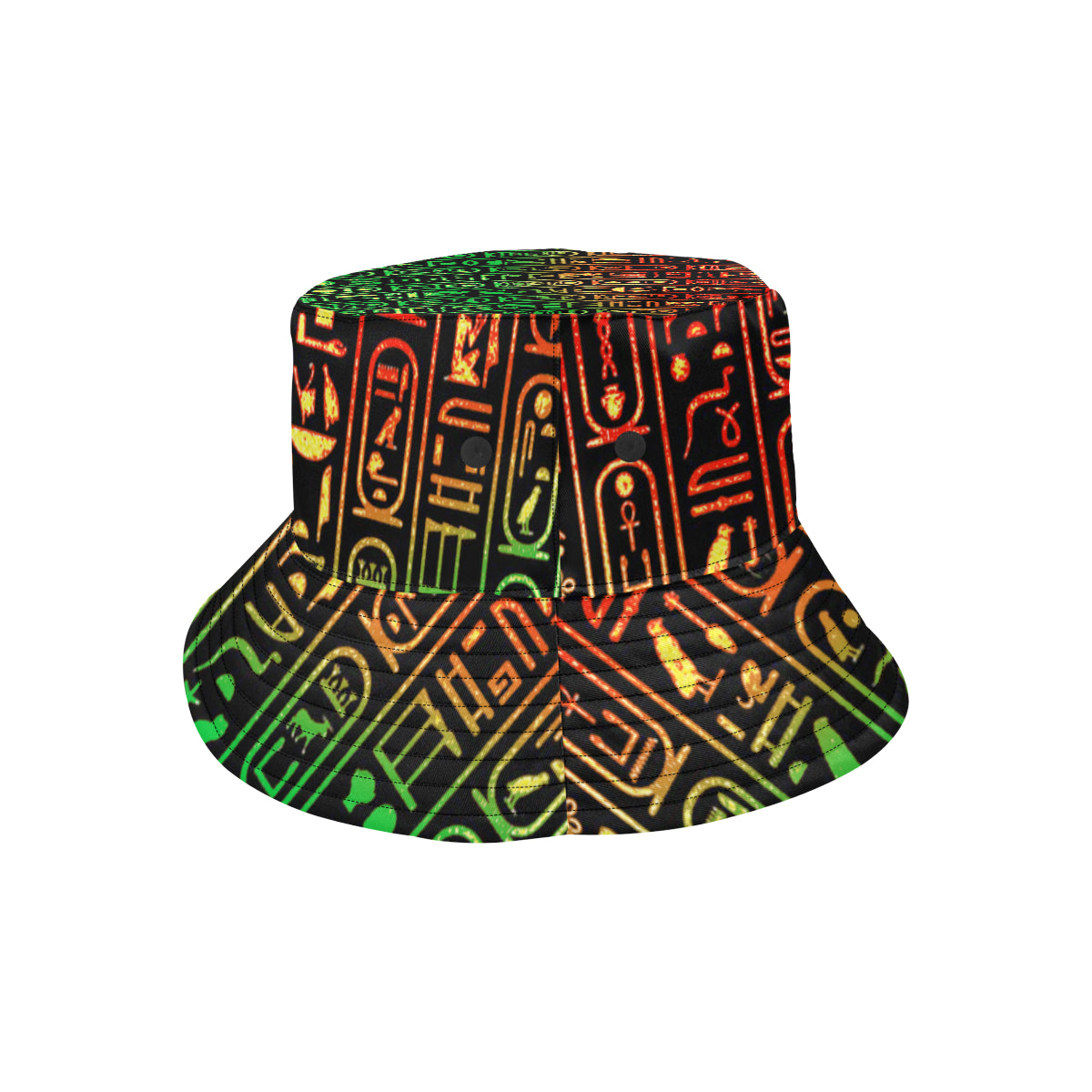 HIERO RASTA All Over Print Bucket Hat for Men