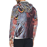 WISE OWL Unisex All Over Print Windbreaker