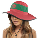 MAROC FLAG Wide Brim Bucket Hat
