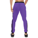 BLACC BORDER PURPLE Men's All Over Print Sweatpants