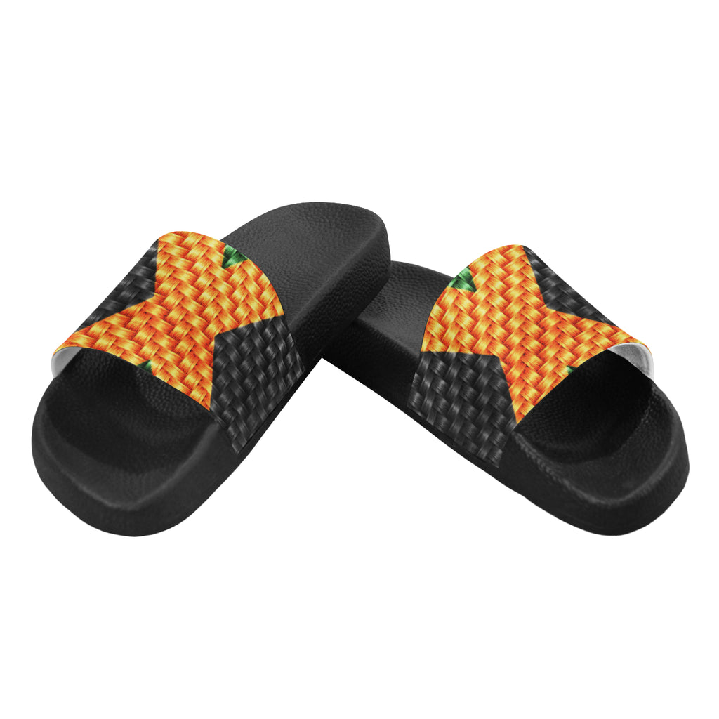 JAMAICA FLAG Men's Slide Sandals (Model 057)