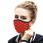 EXCELLENCE RDGLD Mouth Mask in One Piece (2 Filters Included)