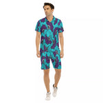 AFRICAN FLOWER Men's Short Sleeve Shirt Sets