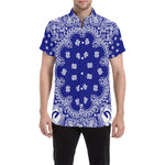 BANDANA Cs'UP Men's All Over Print Short Sleeve Shirt