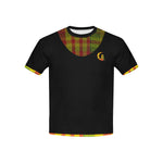 MADRAS BLING Kids' All Over Print T-Shirt