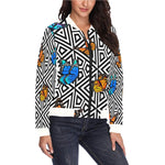 BUTTERFLY LCC Bomber Jacket for Women
