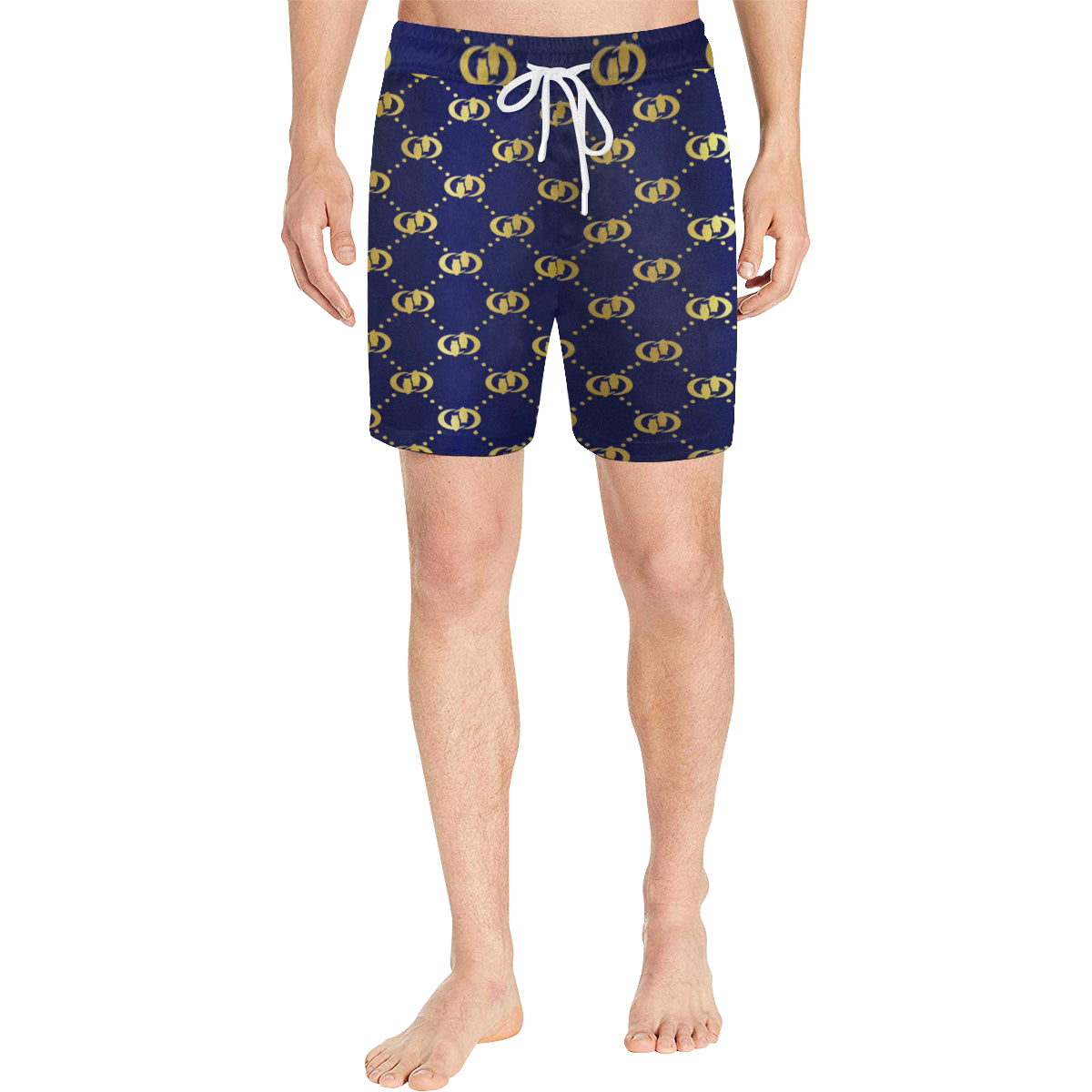 EXCELLENCE Men's Mid-Length Swim Shorts
