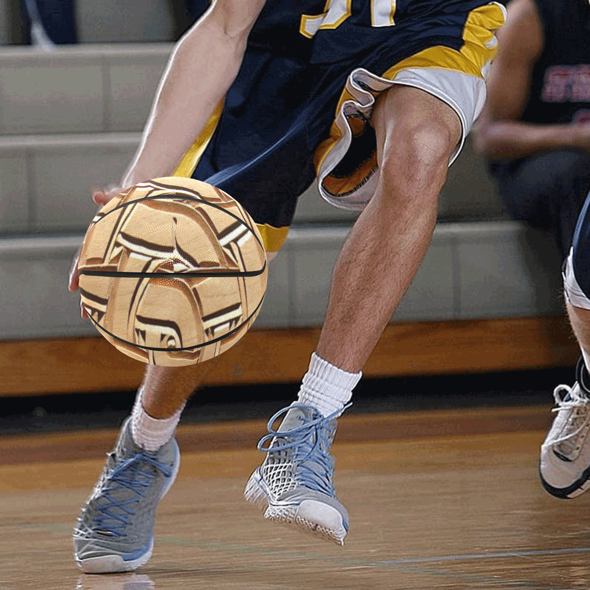 TEMBE ART WOOD All Over Print Basketball