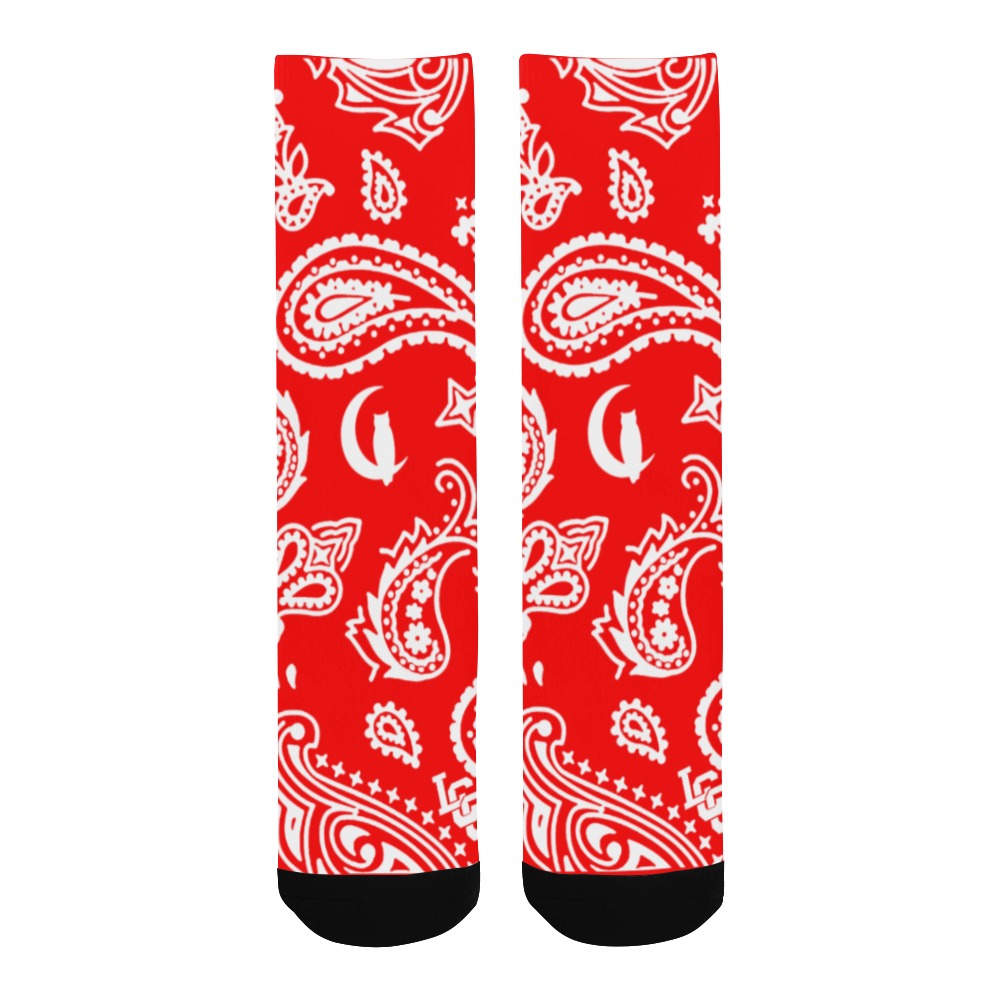 BANDANA PAISLEY Men's Custom Socks
