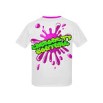 SPLASH OUT Kids T-Shirt with Solid Color Neck