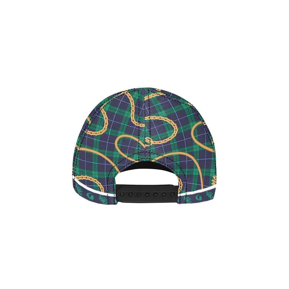 PLAID IN GOLD Dad Cap