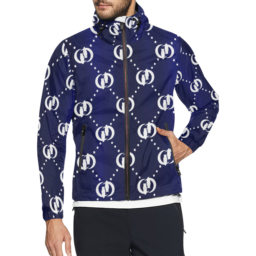 GOODIE BW All Over Print Windbreaker for Unisex