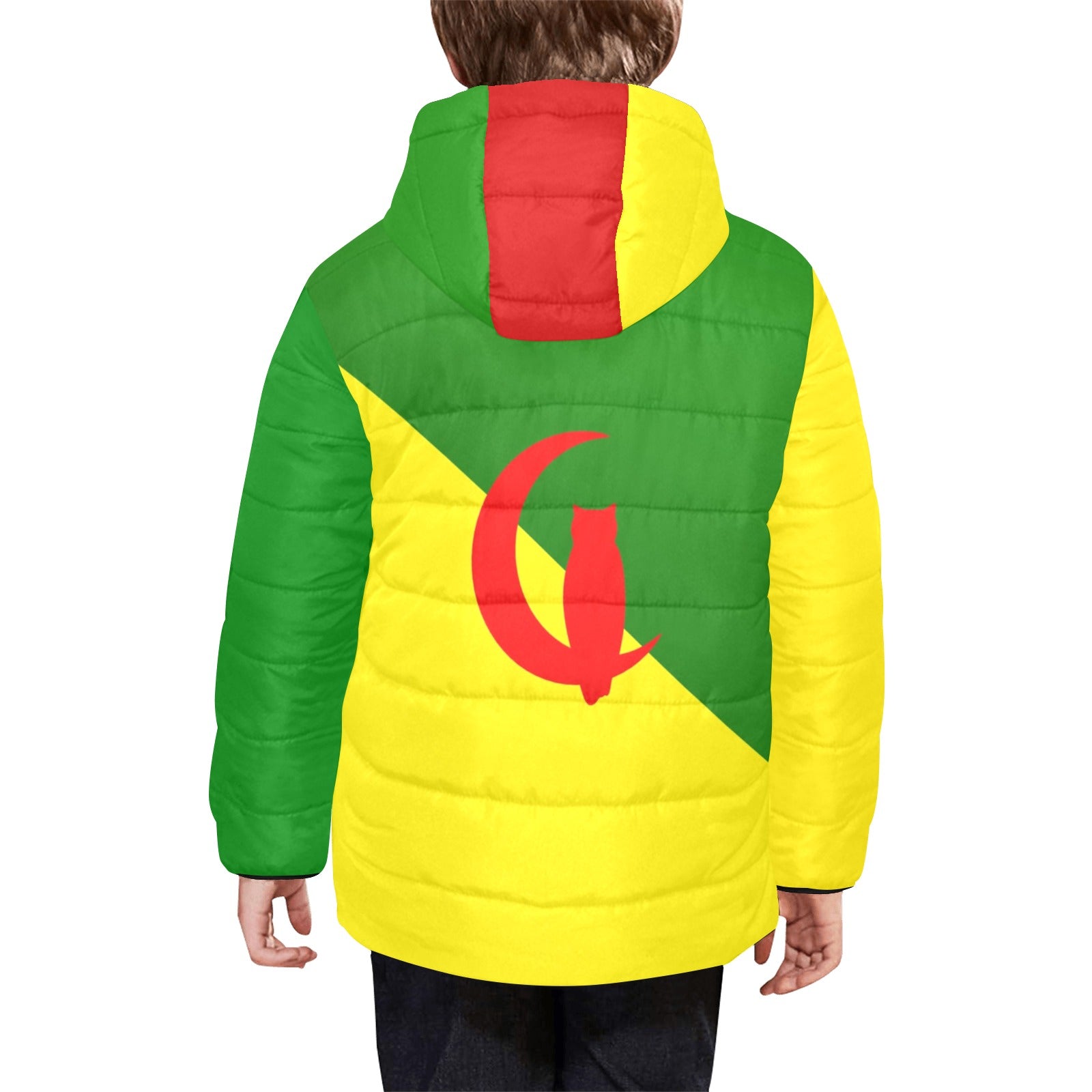 YANAZER Kids' Padded Hooded Jacket