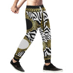 HAUTE COUTURE WHITE Men's All Over Print Sweatpants (Model L11)