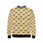EXCELLENCE NILE Men's Rib Cuff Crew Neck Sweatshirt