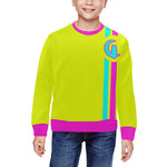 FRESH UP Y All Over Print Crewneck Sweatshirt for Kids (Model H29)
