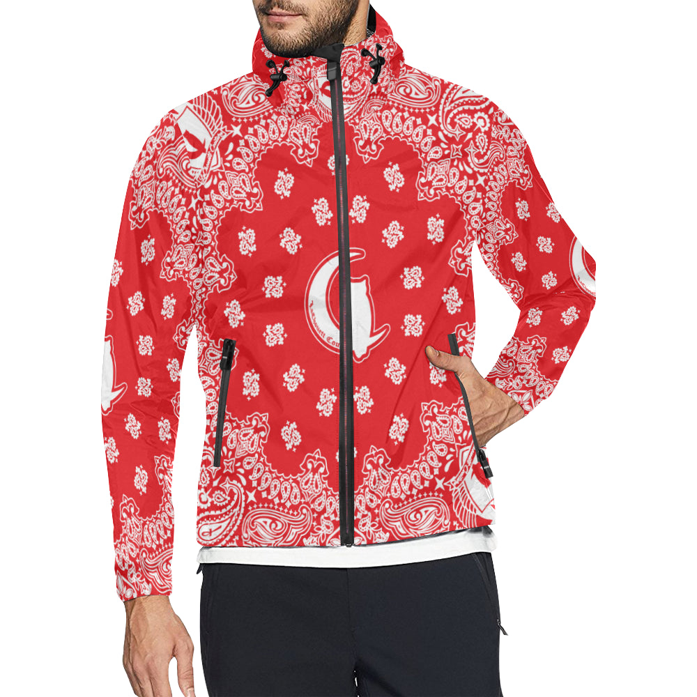 BANDANA Bs'UP All Over Print Windbreaker for Unisex