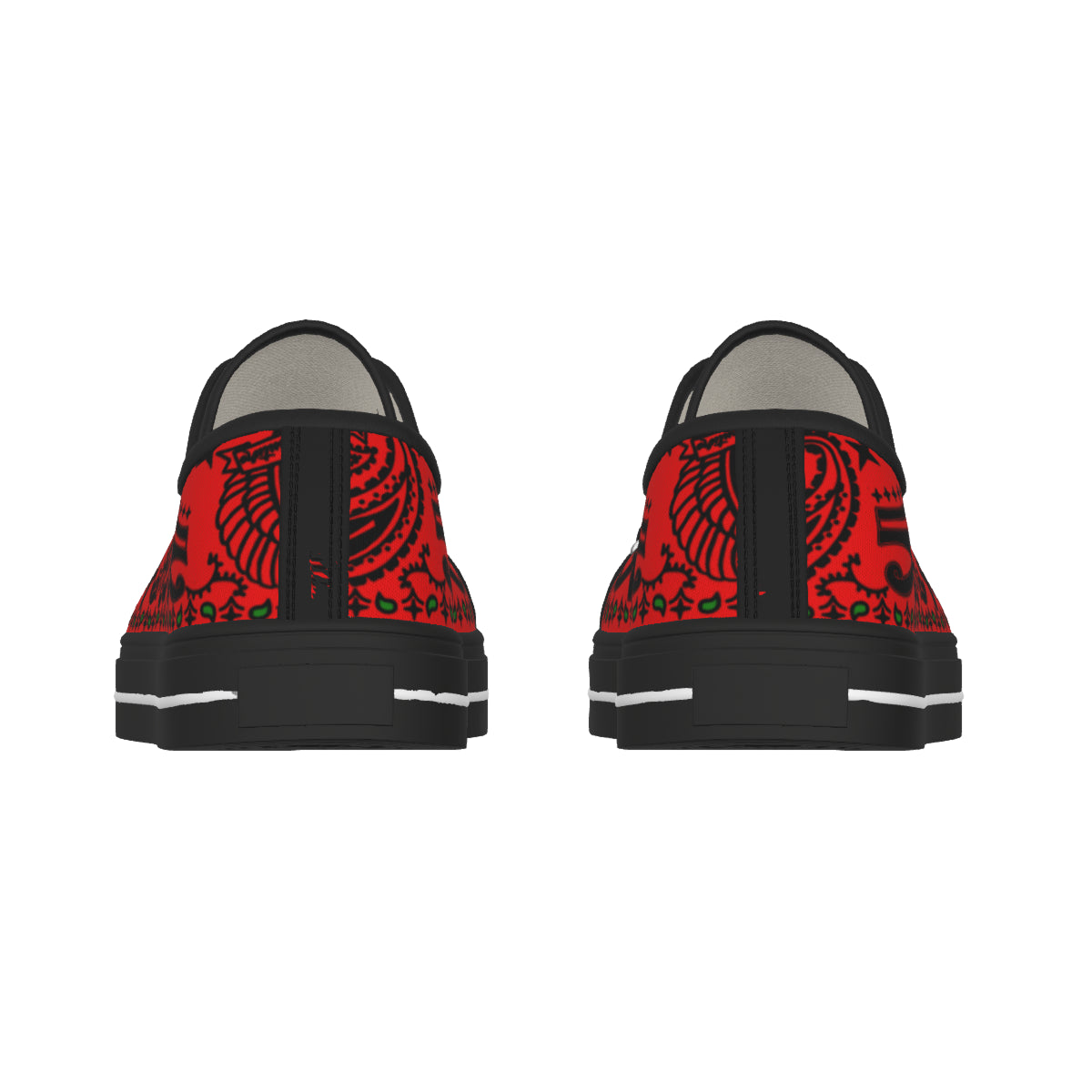 BANDANA RBG Women's Low-cut Canvas Shoes