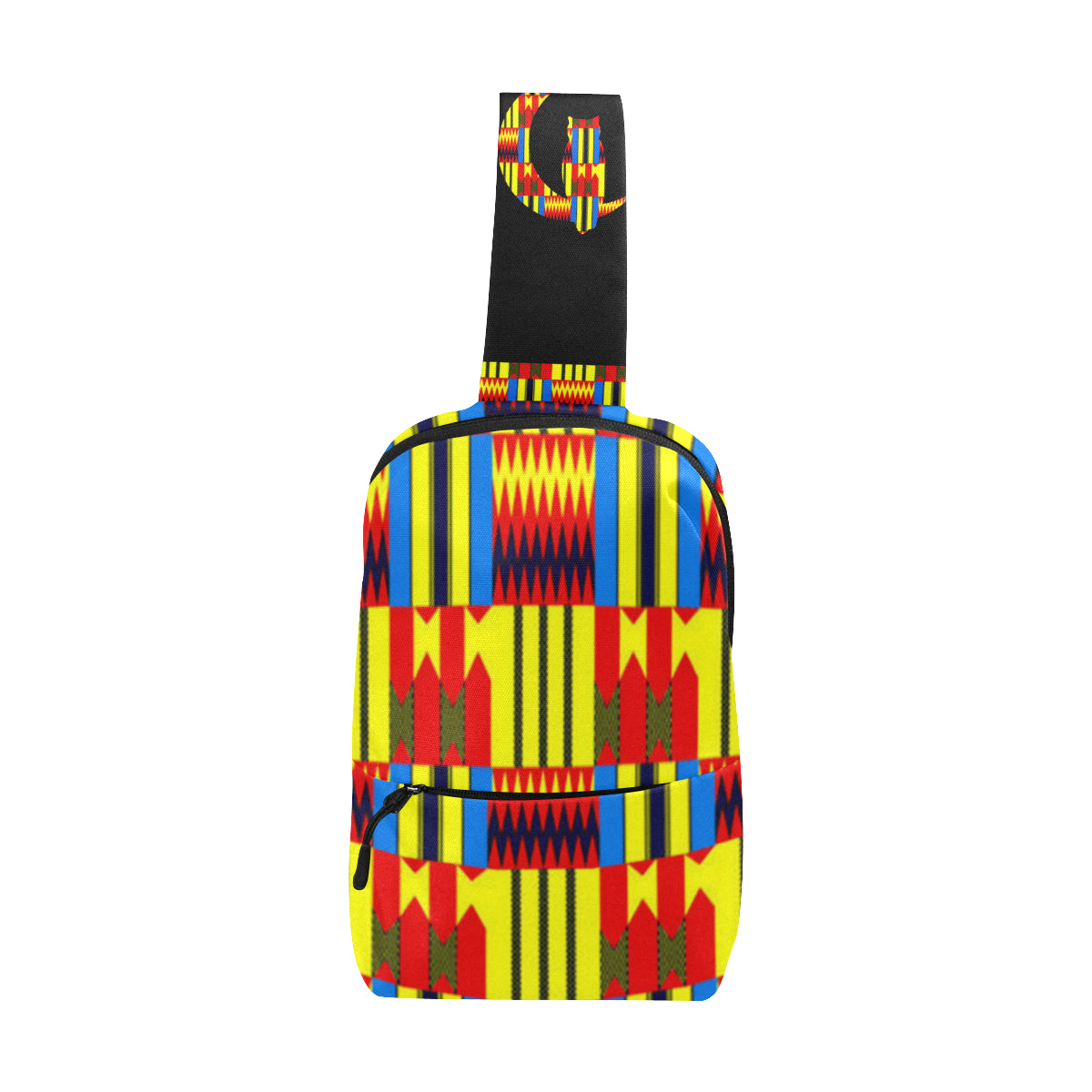 KENTE BLUE Chest Bag