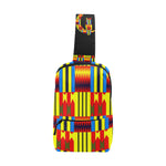 KENTE BLUE Chest Bag