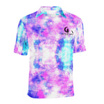 COLORFULL Men's All Over Print Polo Shirt