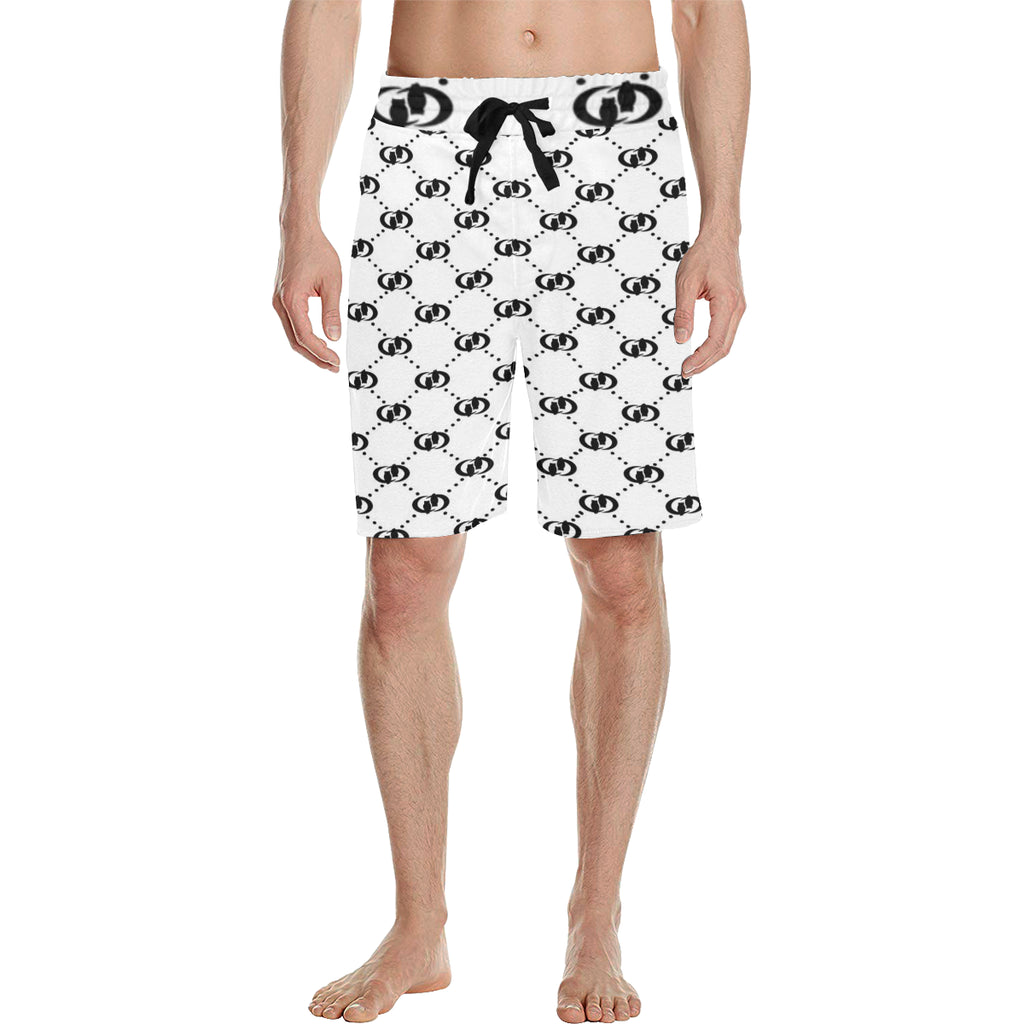 EXCELLENGE BLACC Men's All Over Print Casual Shorts (Model L23)