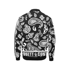 BANDANA PAISLEY Kids' All Over Print Bomber Jacket