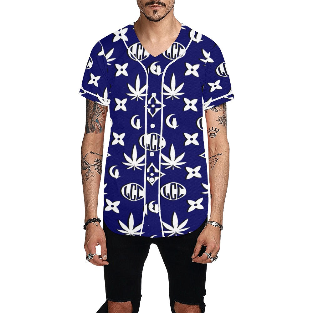 LCC WEEDY All Over Print Baseball Jersey for Men