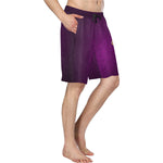 LUXURY PRPLE GANG Men's All Over Print Casual Shorts (Model L23)