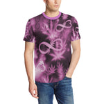 INFINITY PURPLE COSMOS Men's All Over Print T-Shirt