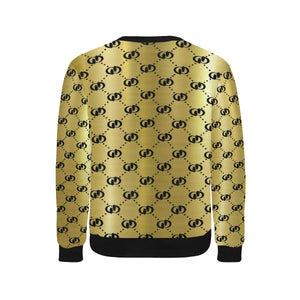 EXCELLENCE GLDBLCC Men's Rib Cuff Crew Neck Sweatshirt