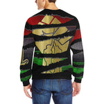 RBG ANKH Men's Rib Cuff Crew Neck Sweatshirt