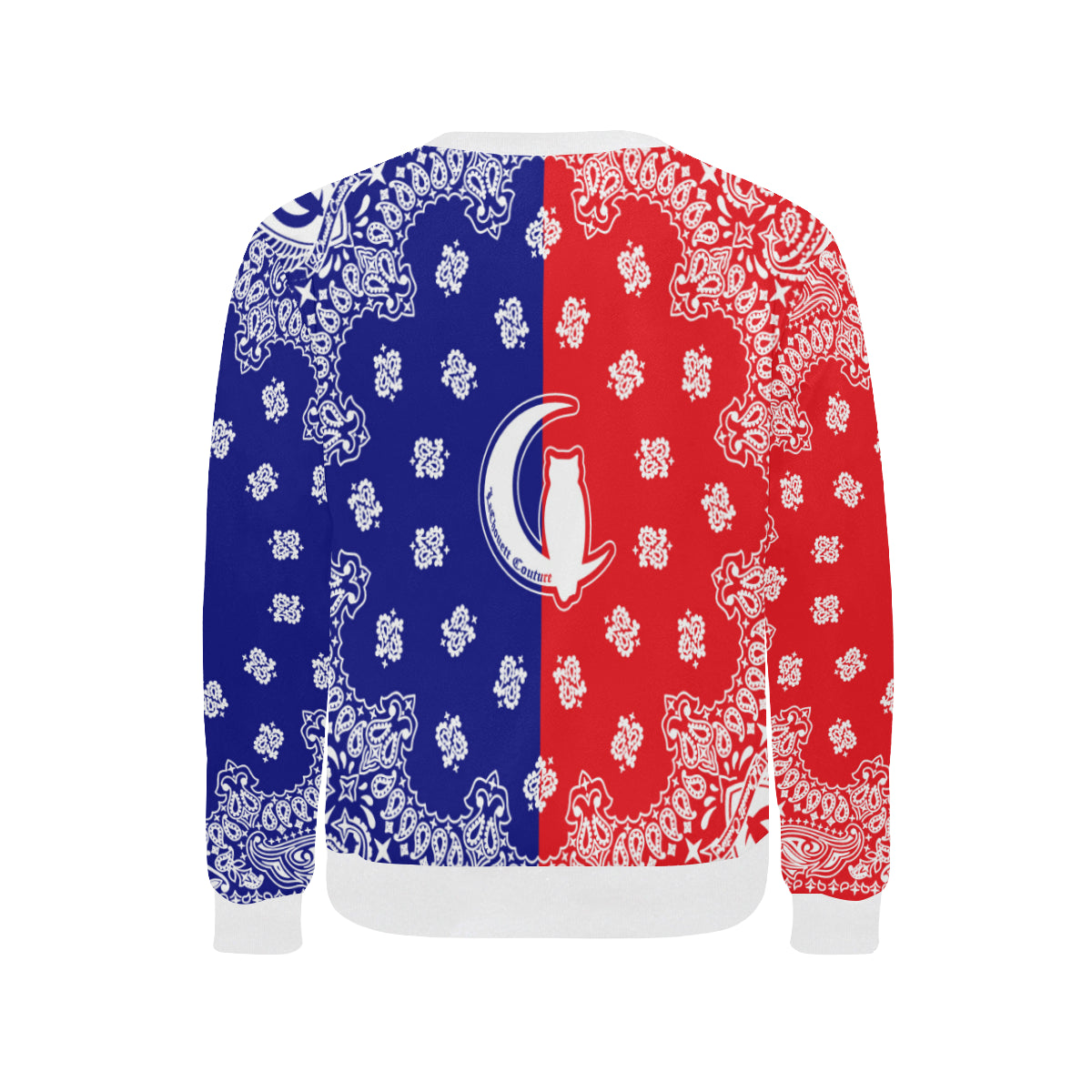 BANDANA UNITY Men's Rib Cuff Crew Neck Sweatshirt