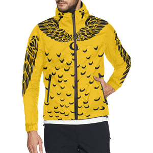 LCC WINGZ YELLOW All Over Print Windbreaker for Unisex