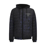 HOTEP ANKH PADDED HOODIE JACKET Men's Padded Hooded Jacket
