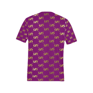 EXCELLENCE PRPLGLD Men's All Over Print T-Shirt