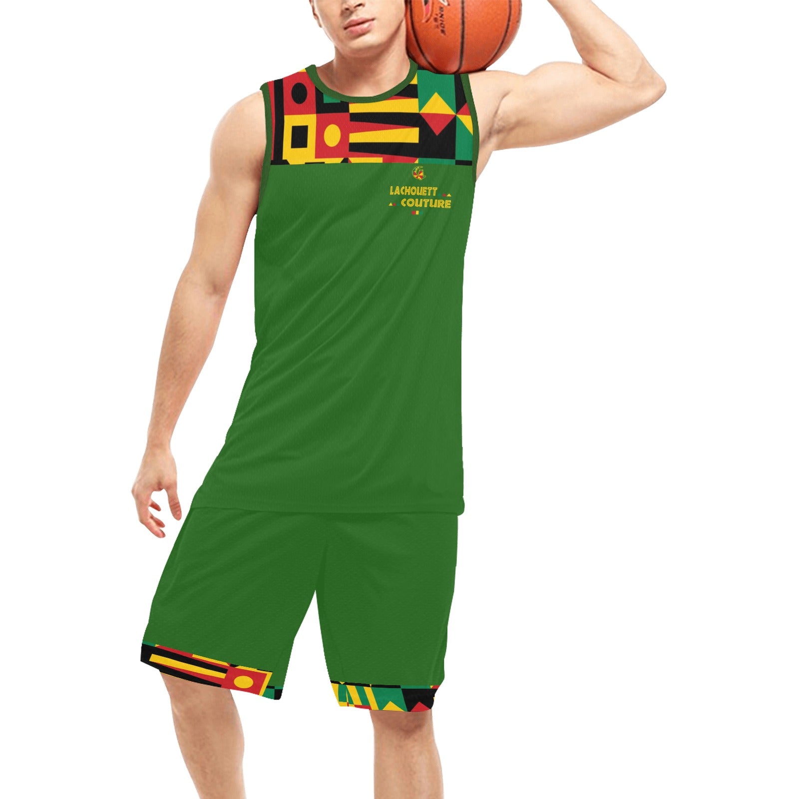 KENTE BUTAN Basketball Uniform with Pocket