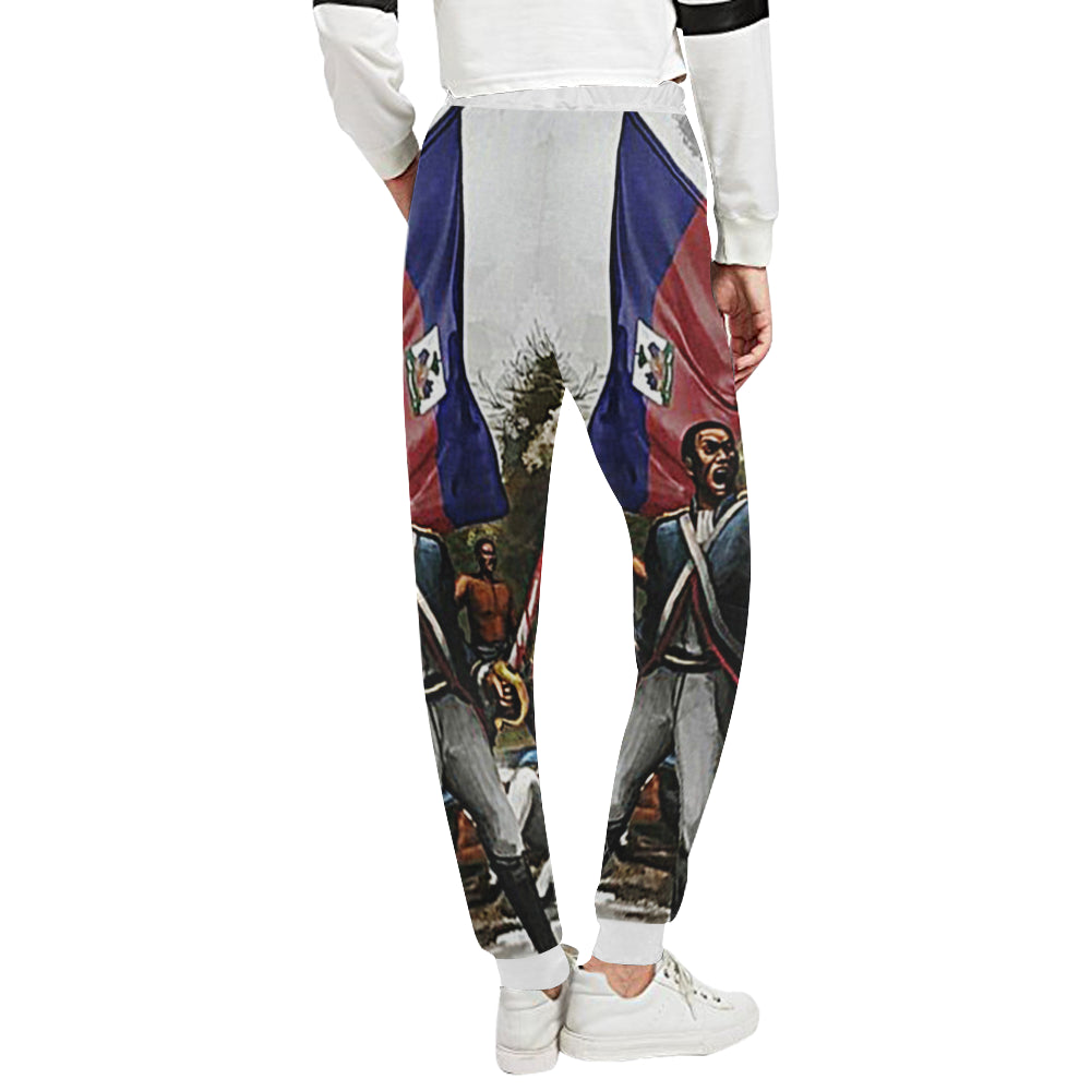HAITI REVOLUTION Women's All Over Print Sweatpants (Model L11)